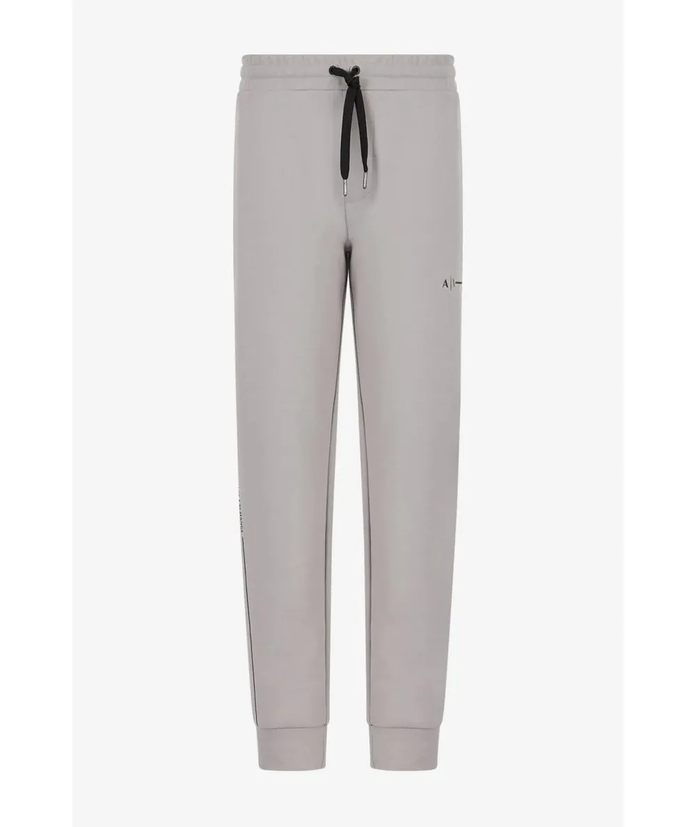 ARMANI EXCHANGE UOMO--Pantaloni sportivi in misto cotone organico