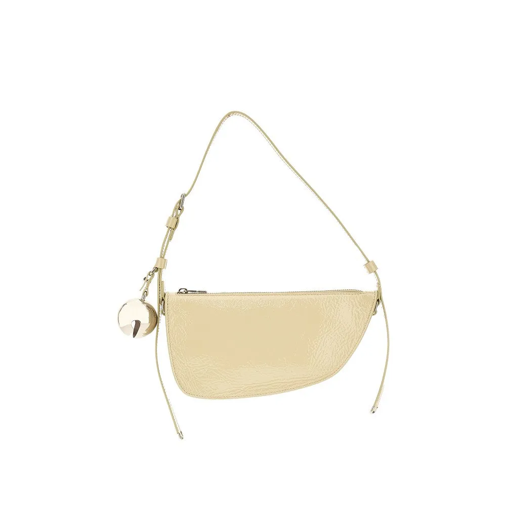 Borsa 'Shield' mini in pelle lucida