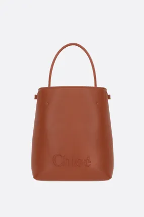 CHLOÉ borsa a mano Chloé Sense micro in pelle liscia