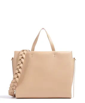  Coccinelle Boheme Borsa a mano pelle di vacchetta grana natura  