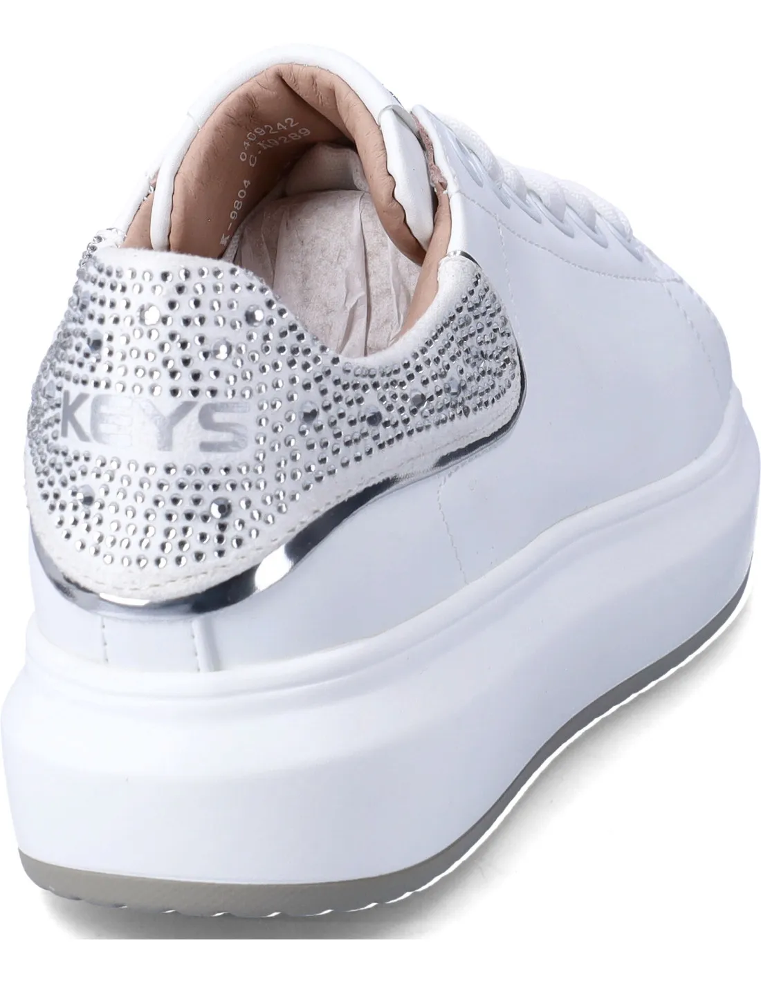 Keys sneakers donna white