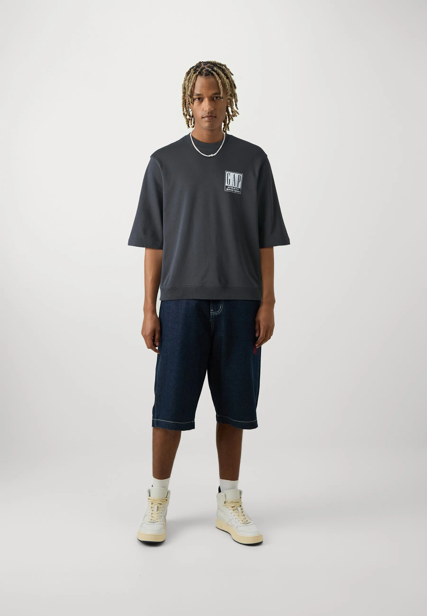 LOGO BACK CREW - T-shirt con stampa