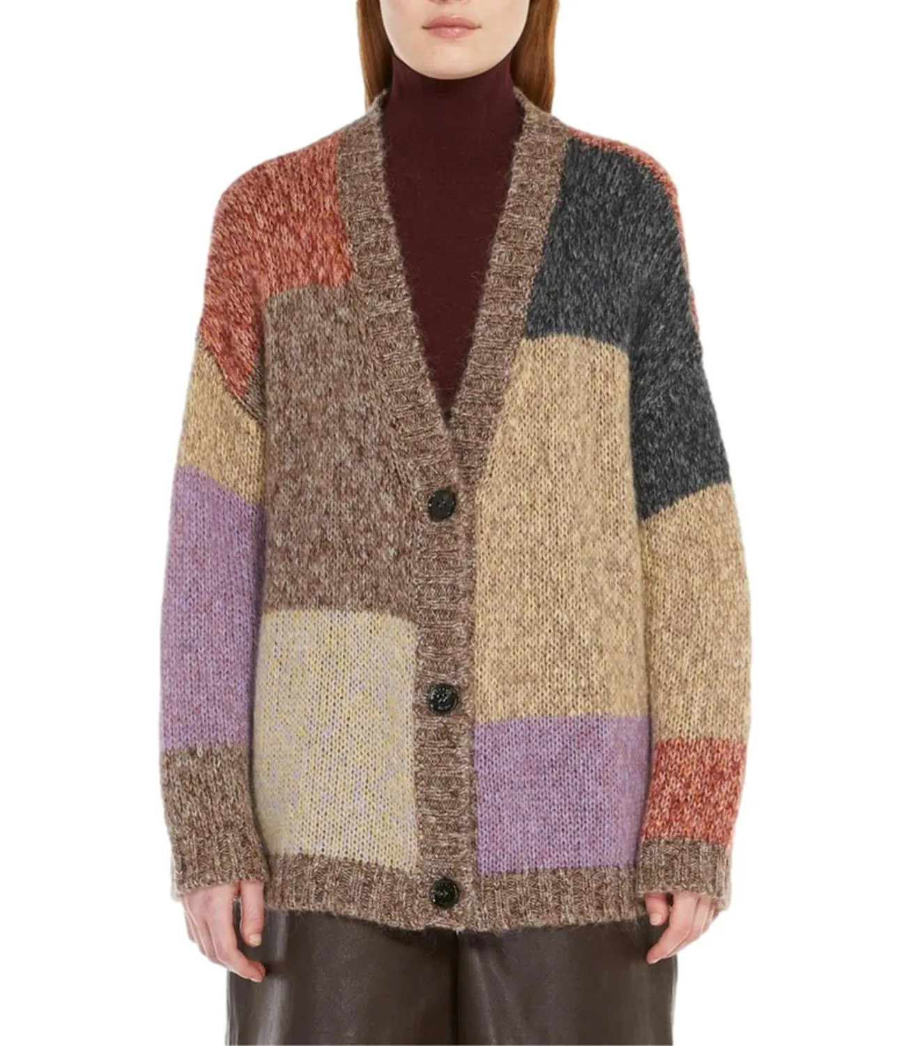 Max Mara Weekend cardigan CAMERA patchwork donna