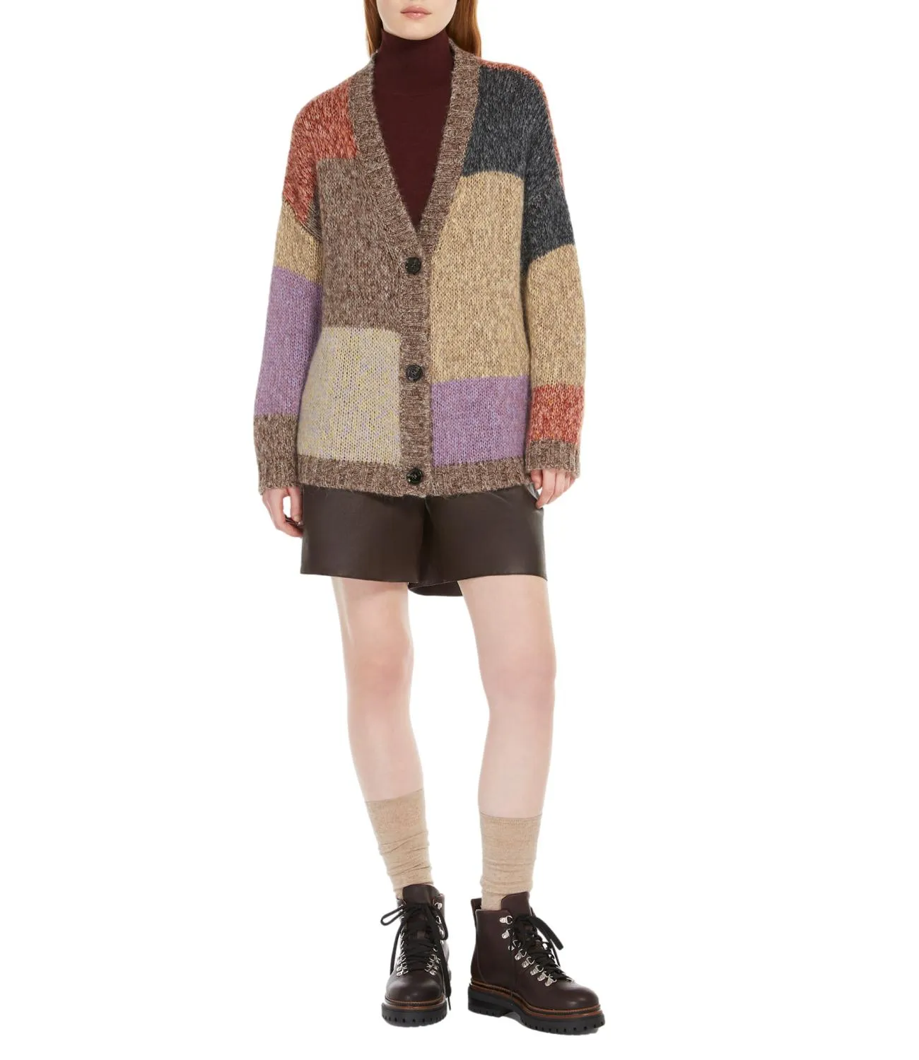 Max Mara Weekend cardigan CAMERA patchwork donna
