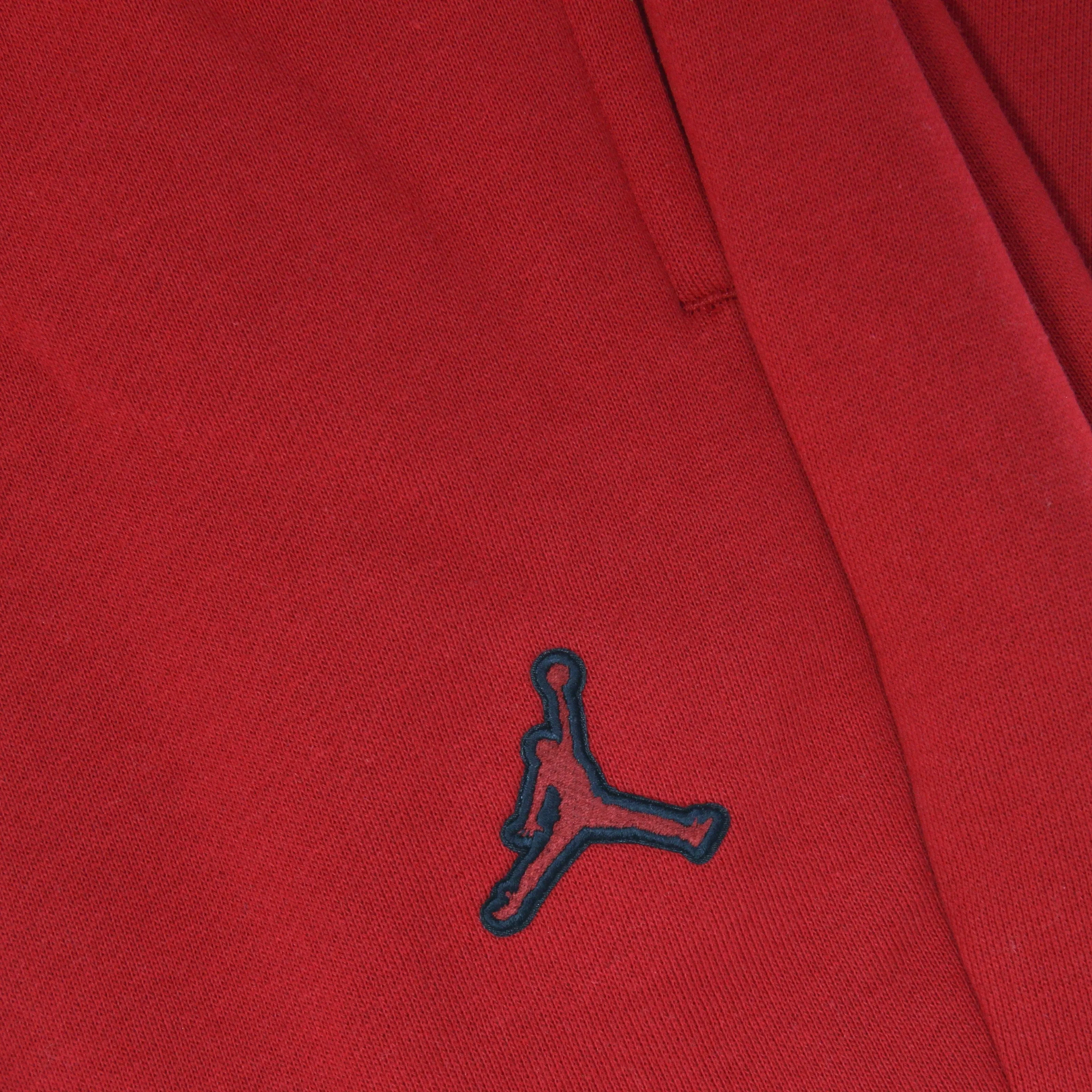 Pantalone Tuta Felpato Uomo Essential Fleece Pant Gym Red