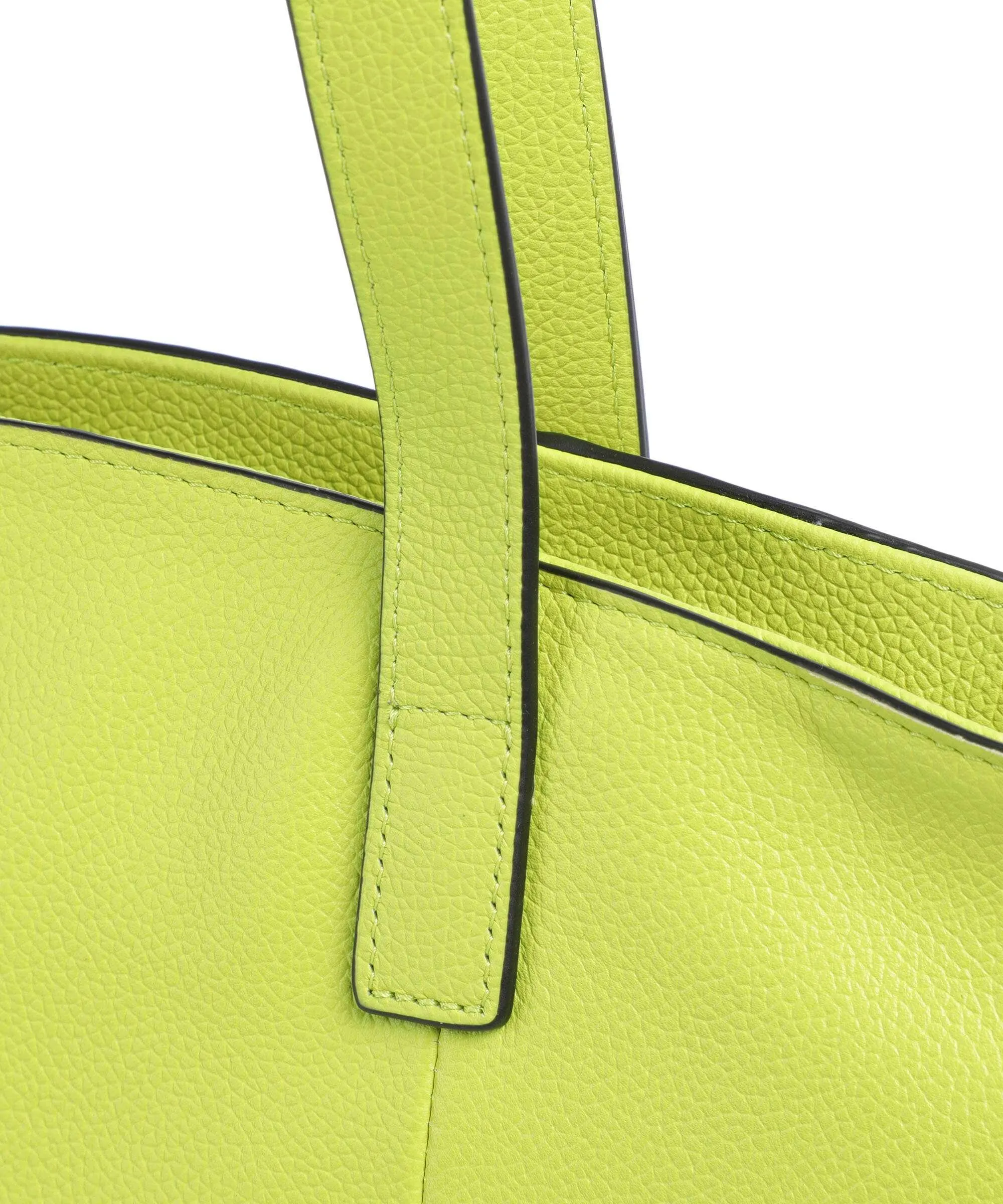  Picard PPPP Borsa shopper pelle di vacchetta grana verde chiaro  