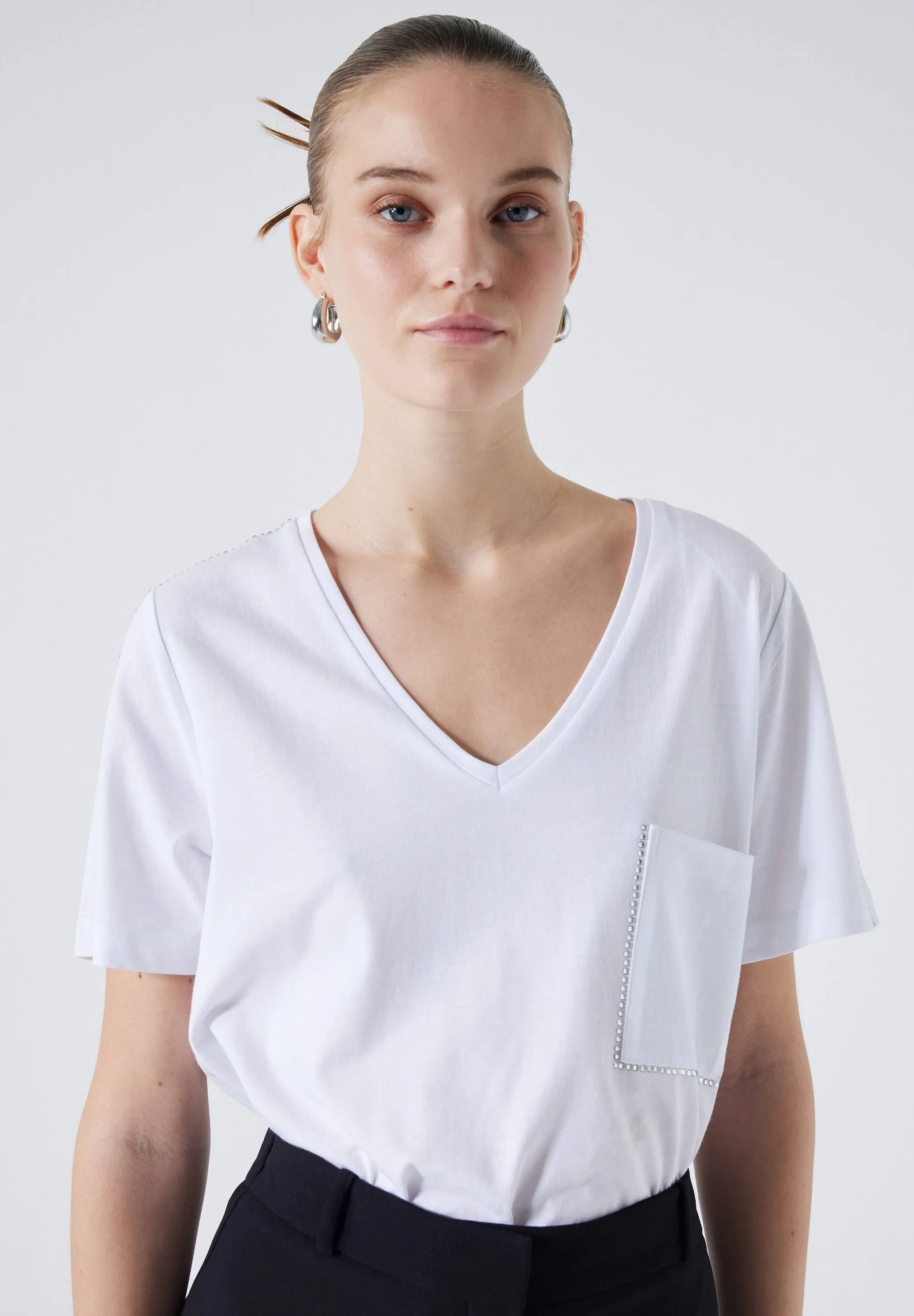 REGULAR FIT HOTFIX  - T-shirt con stampa