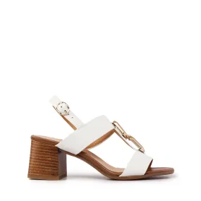   Sandali con tacco Donna in pelle QUUIO QUU30282