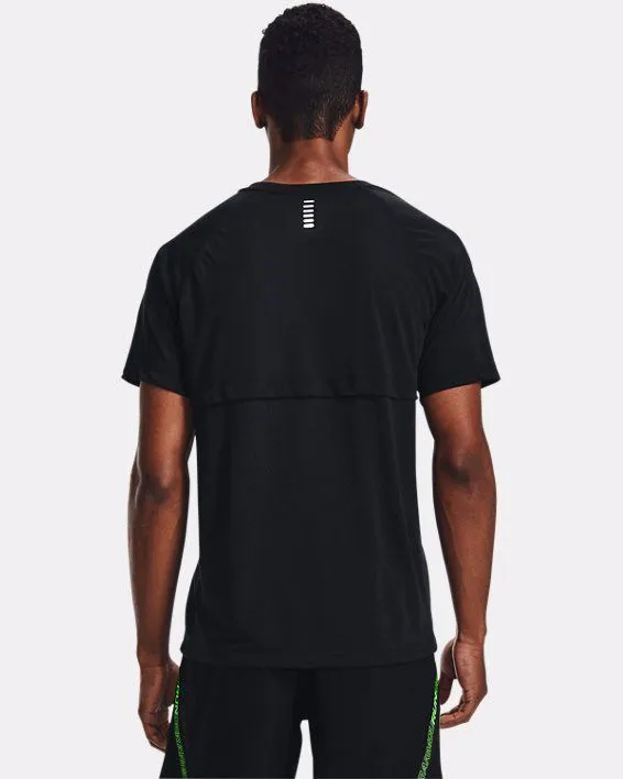 T-SHIRT A MANICA CORTA DA RUNNING UNDER ARMOUR STREAKER BLACK 1361469 0001