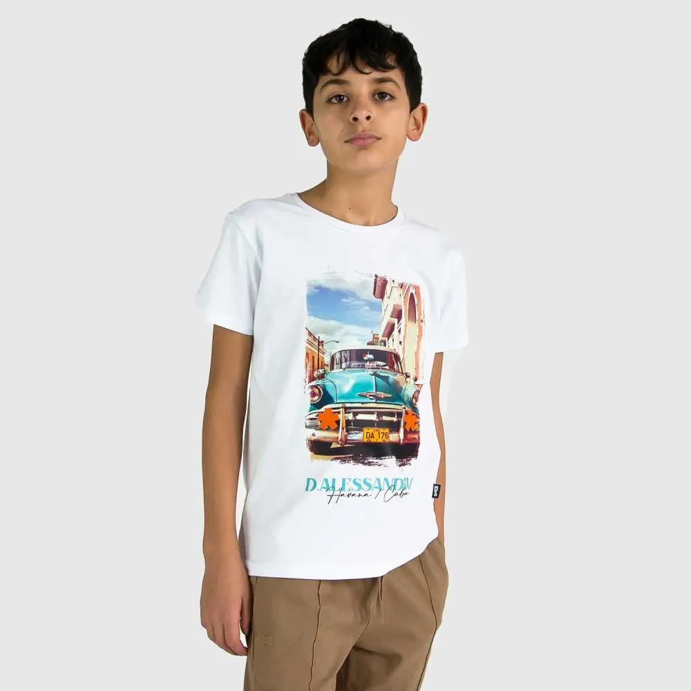T-Shirt Alessandrini Bianco
