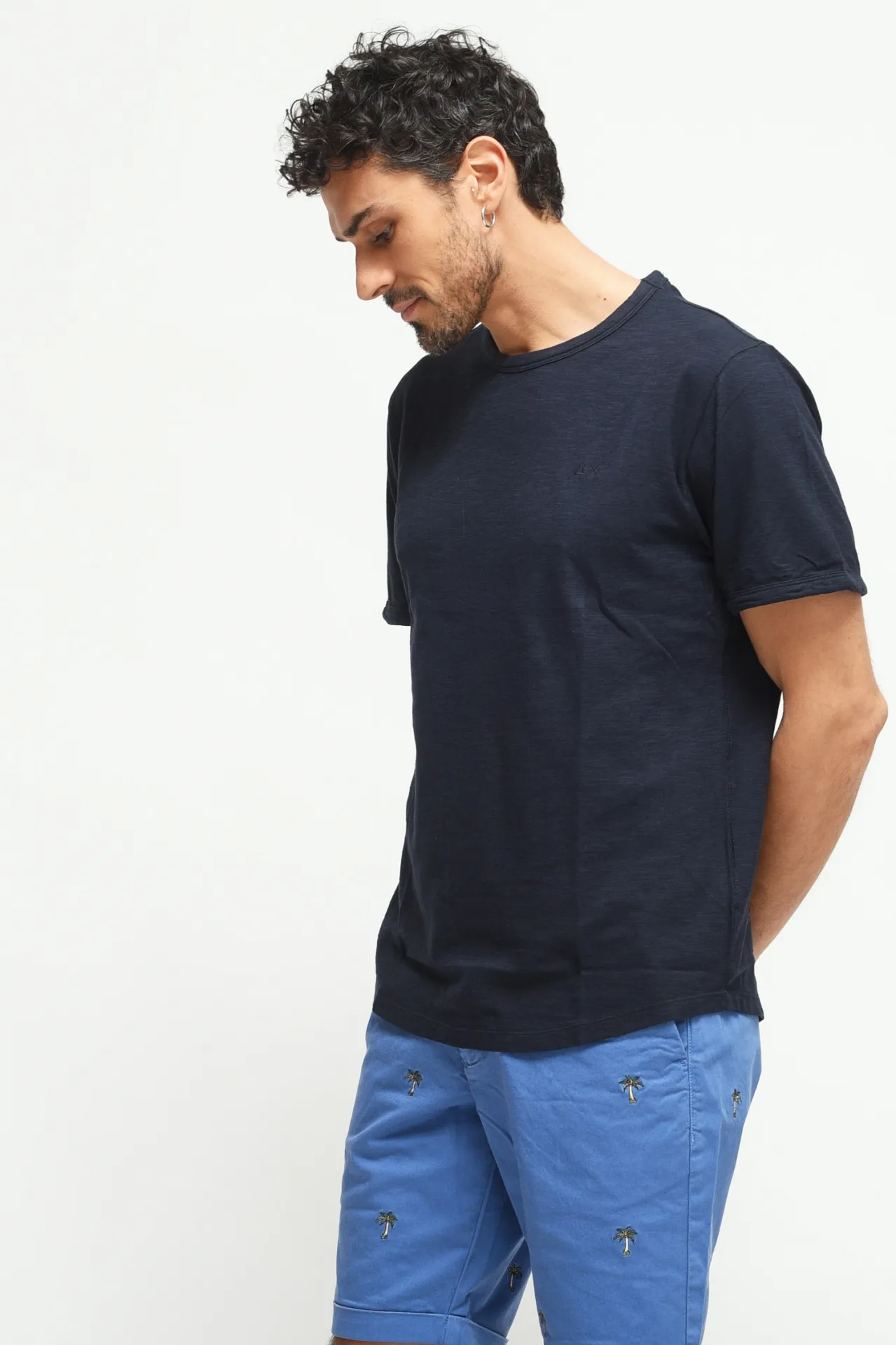 T-shirt Round Bottom Navy 