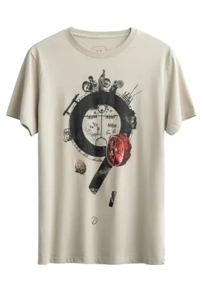 TOKUS - T-shirt con stampa