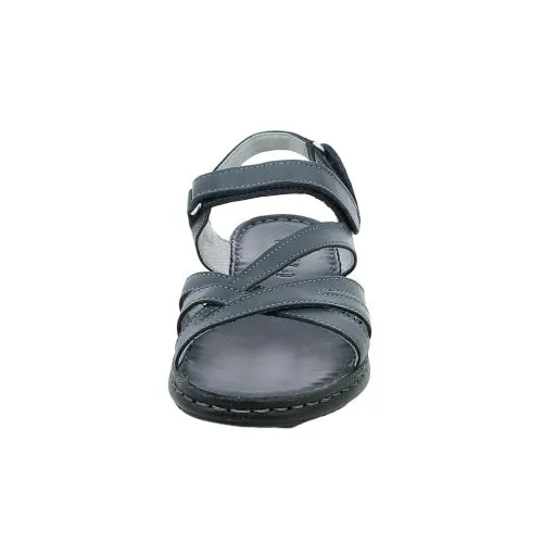 Walk in the City  Sandalo Nero con Listini 